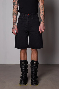 Sale Under 250: Super Loose Shorts - Black