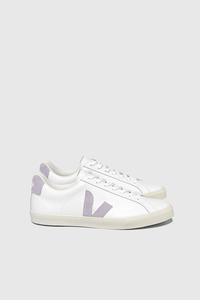 Esplar Logo Leather - Extra White / Parme