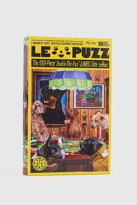 Life New Arrivals: Poker Dogs - 1000 piece Puzzle