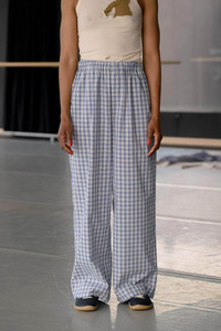 Sale Under 300: Claude Pants - Blue Check