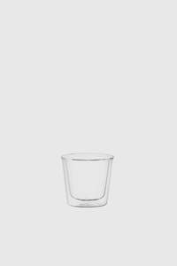 Drinkware: Cast Double Wall Rock Glass 250ml - Clear