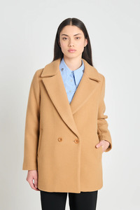 Sale Over 250: Delia Coat - Camel