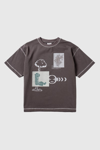 Focus Tee - Charcoal