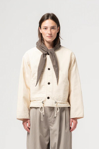 Sale Over 250: Neutron Jacket - Padded Cotton Ecru