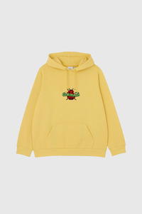 Ladybug Hooded Sweatshirt - Yellow