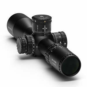 Scope: Arken Optic SH4 4-16X50 GEN2 FFP MIL VPR Illuminated Reticle with Zero Stop - 34mm Tube
