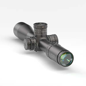 Arken Optic SH4 6-24X50 GEN2 FFP VPR Illuminated Reticle with Zero Stop - 34mm Tube