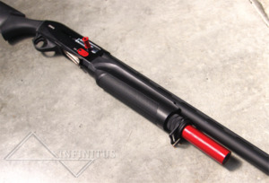 Shotgun: Saricam Arms SS-2 K103 Match Ready Red Baron 12ga 24" 5+1 Fixed Stock Semi-Auto Shotgun