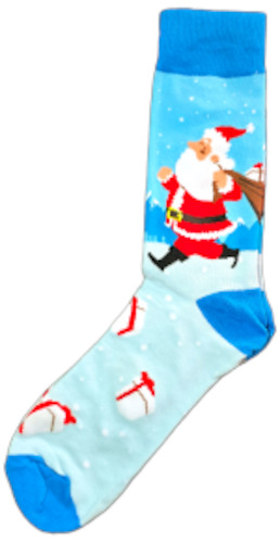Products: Sloth Sox- Santa Socks