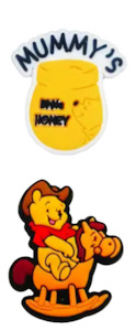 Products: Winnie the Poo & Honey Pot Jibbitz Charms Combo
