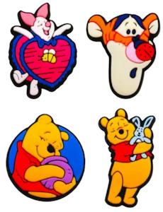 Products: Winnie the Pooh Tigger Piglet Jibbitz Charms Set