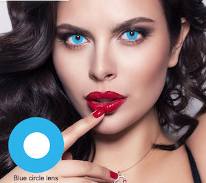 Extra: Cosmetic Lens -Blue Circle