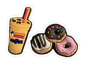 D Donutz Jibbitz Charms Set