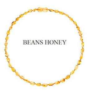 Health: Baby Teething Amber Necklace Honey