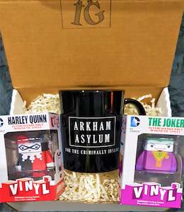 DC Joker Arkham Asylum Box