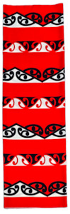 Cultural: Lavalava NZ Maori Design Red