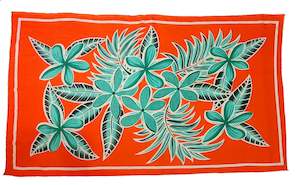 Orange Green Sarong