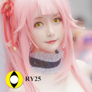 Halloween: Cosmetic Lens - Yellow Cat