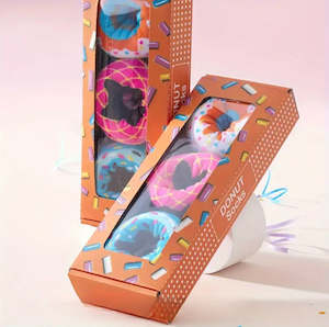 Christmas: Donut-Themed Socks Giftpack