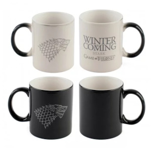 Collectables: Game of Thrones Heat Change Mug - Winter is Coming