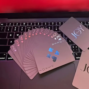 His: Radiant Glow Dark Playing Cards