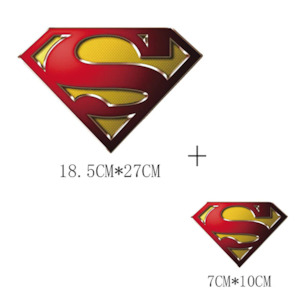 Heat Transfer Sticker - Superman Set