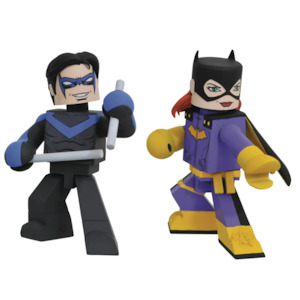 Dc: DC Comics Vinimate Batgirl & Nightwing PACK