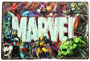 Retro Metal Sign- MARVEL