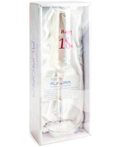 Birthdays: Happy 18th Tallulah Aurora Prosecco Glass