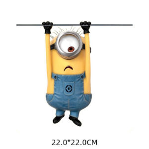 Iron On Transfer: Heat Transfer Sticker - Minion Hanging