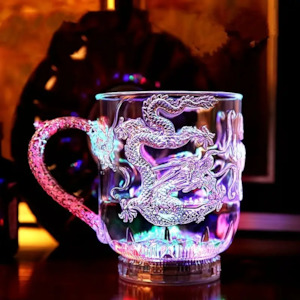 Novelty: LED Dragon Mug