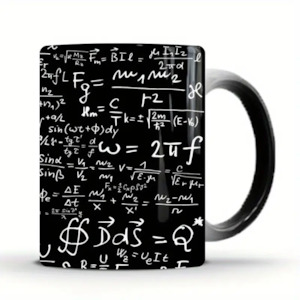Mugs: Physics/Maths Heat Change Mug
