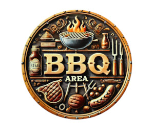 Retro Metal Sign- BBQ AREA