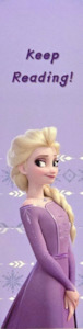 Boxing Day: Frozen's Elsa Bookmark