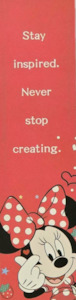 Disney: Minnie Mouse Bookmark