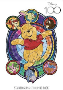 Disney: Disney 100 Stained Glass Adult Colouring Book