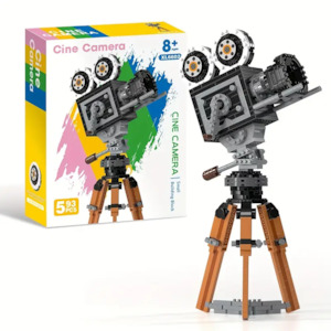 Retro Camera Building Blocks Set