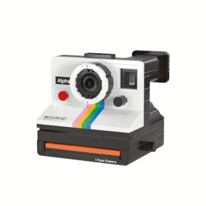 Retro Polaroid Camera Building Blocks Set