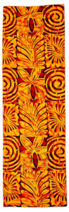 Lavalava Sarong: Red & Yellow Lavalava