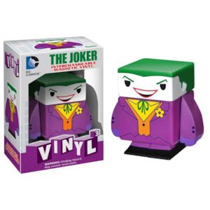 Dc: Funko DC Comics Vinyl-Cubed Joker Magnetic Figure