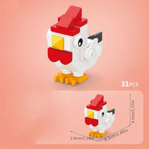 Chicken Building Blocks Set