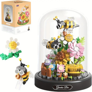 Kids Teens: Garden Bees Building Block Set
