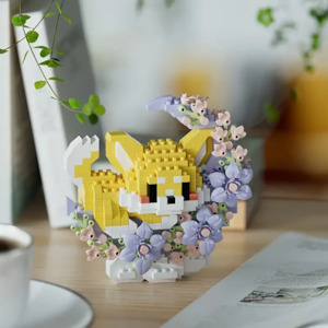 Sleeping Cat Building Blocks Set