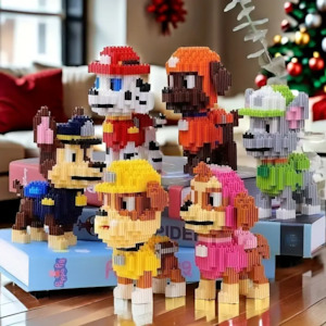 Paw Patrol Inspired Building Blocks Set