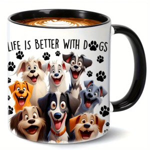 Mugs: Life Is Better with Dogs Mug