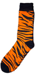 Socks 1: Sloth Sox- Tiger Line Socks