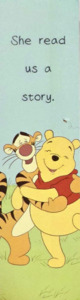 Winnie the Pooh & Tiger Bookmark