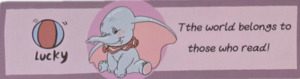 Dumbo Bookmark
