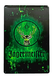 Retro Metal Sign- Jägermeister