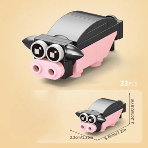 Building Blocks: Pig Building Blocks Set